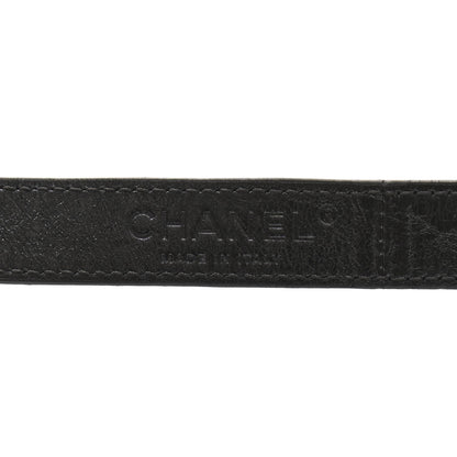 Chanel Glazed Calfskin Quilted 2.55 Reissue Flap Belt Bag Clutch 85 34 Black 6 of 11