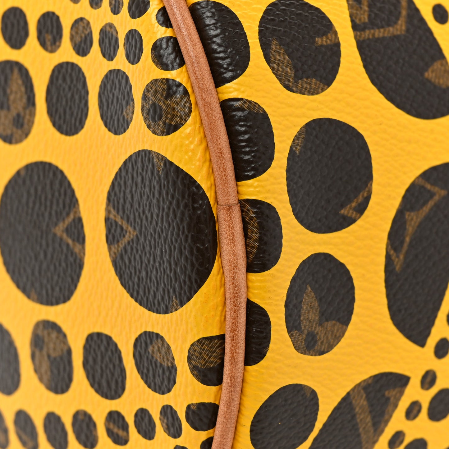 Monogram Kusama Pumpkin Dots Papillon 30 Yellow