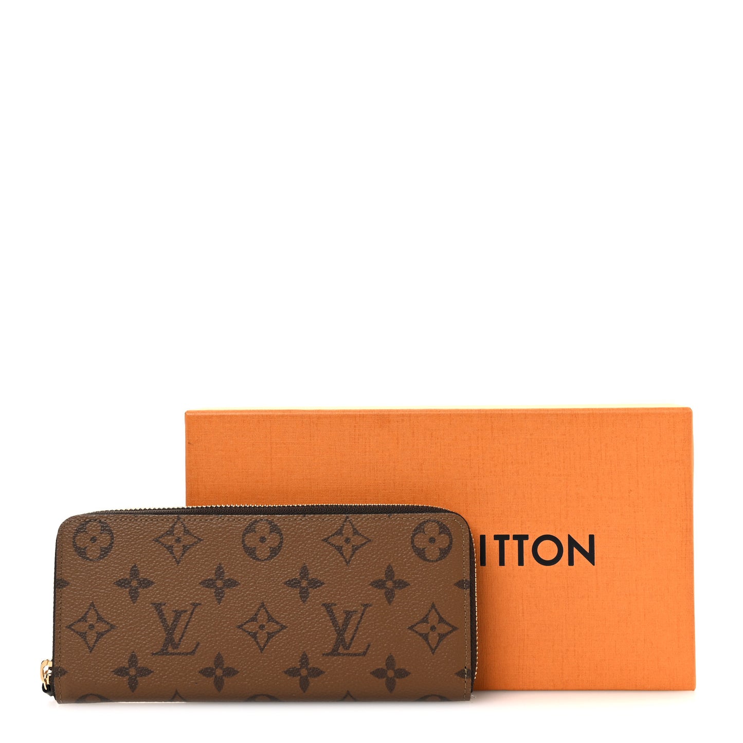 Reverse Monogram Clemence Wallet