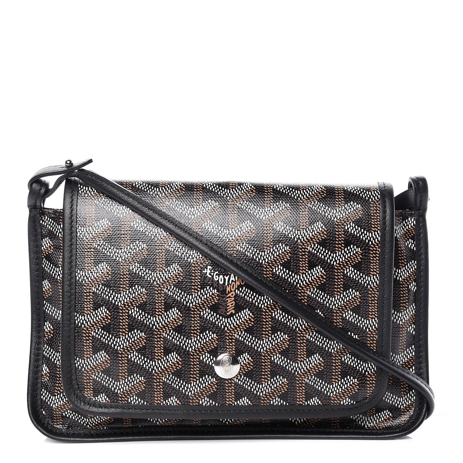 Goyard Goyardine Plumet Wallet Clutch Black 1 of 9
