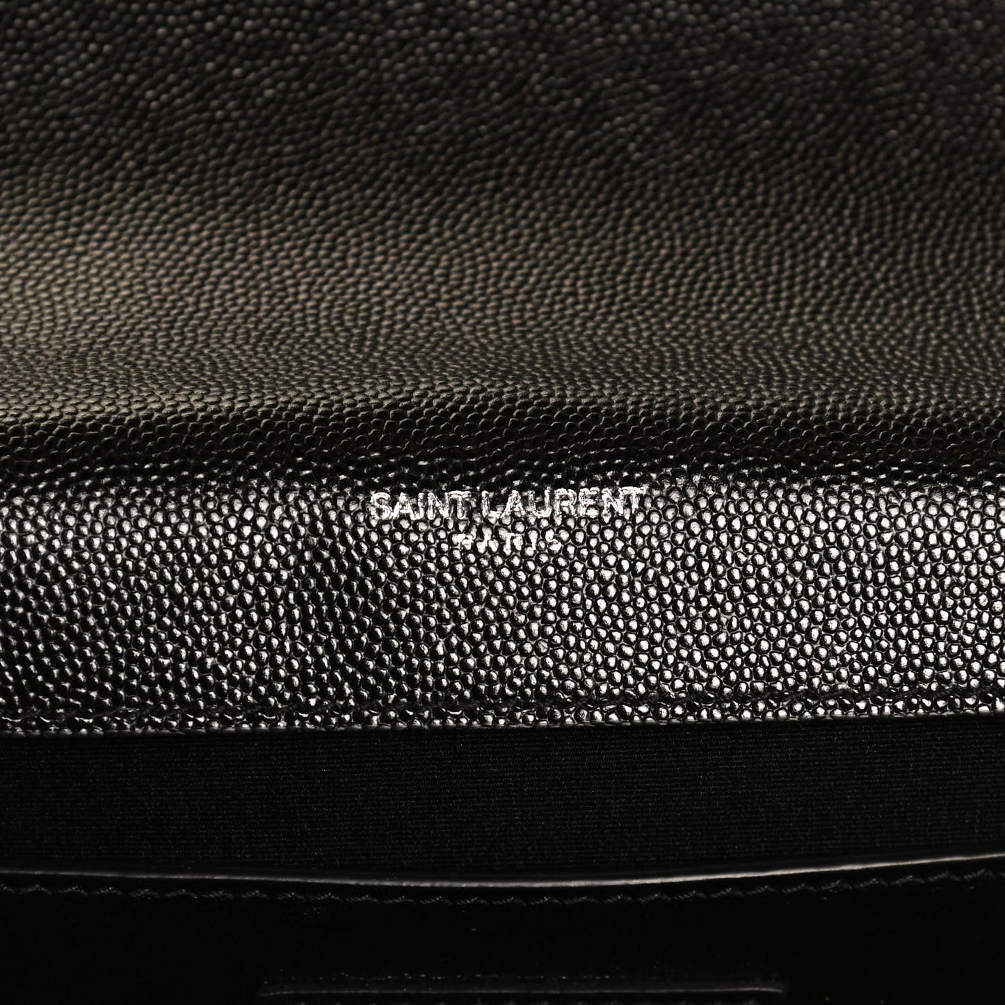 Grain De Poudre Medium Classic Monogram Kate Tassel Satchel Black