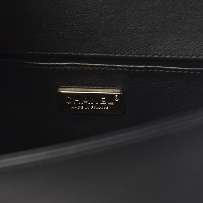 Chanel Lizard Calfskin Small Boy Flap Black 6 of 9