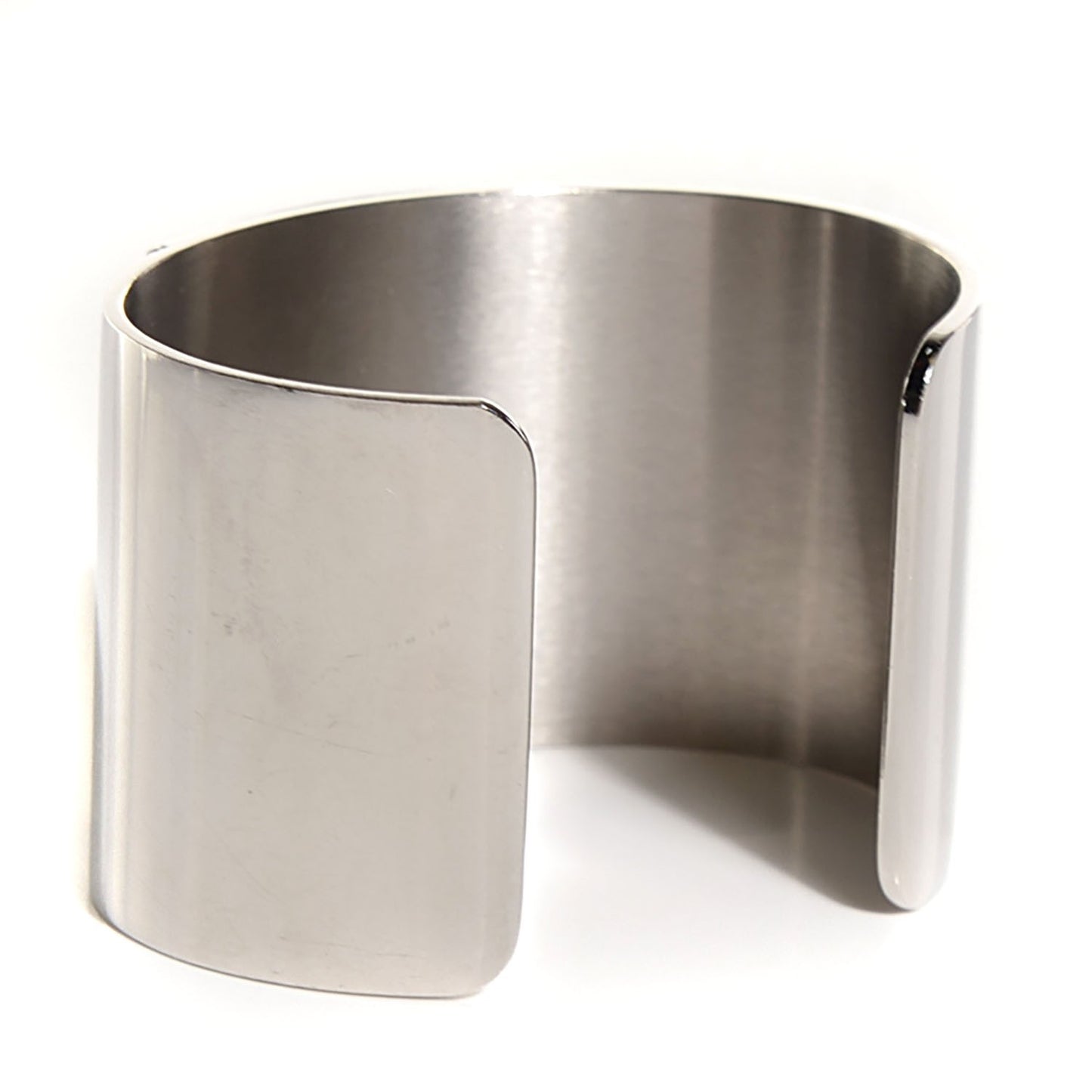 Palladium Wide Medor Cuff Silver