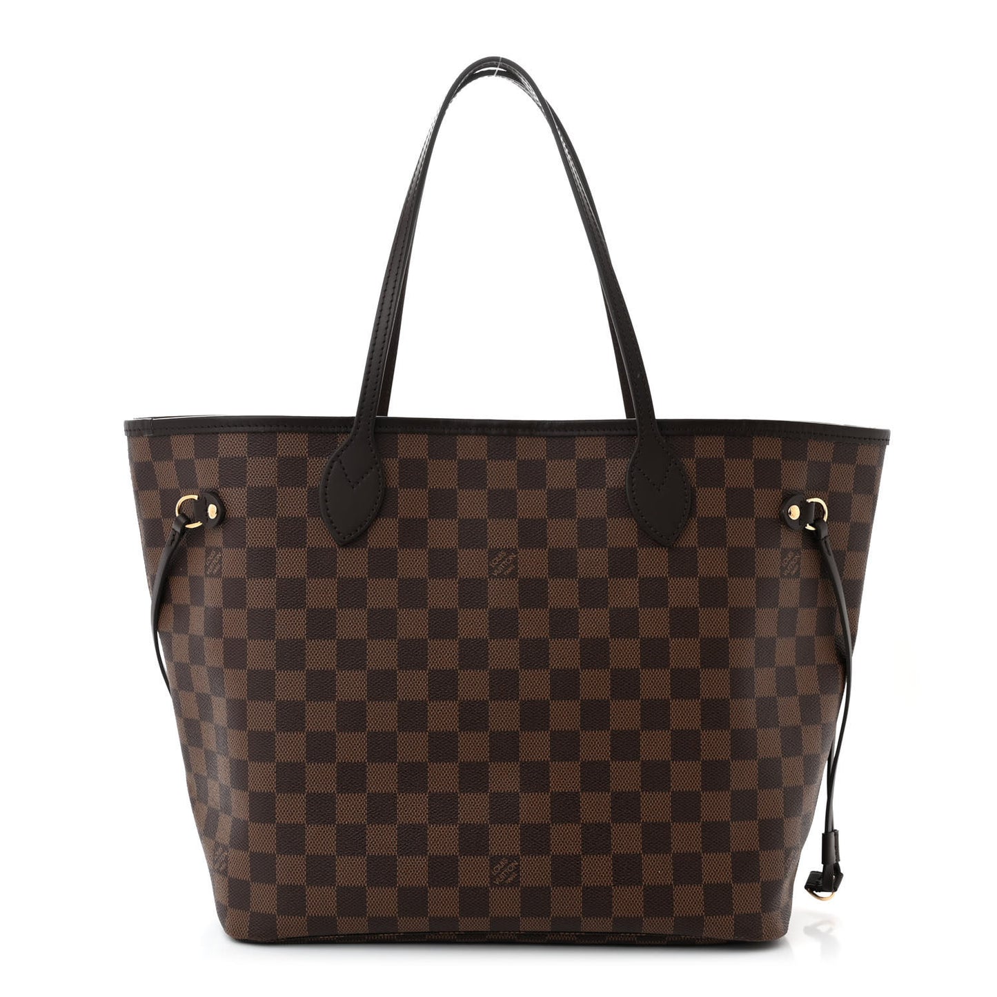 Damier Ebene Neo Neverfull MM Rose Ballerine