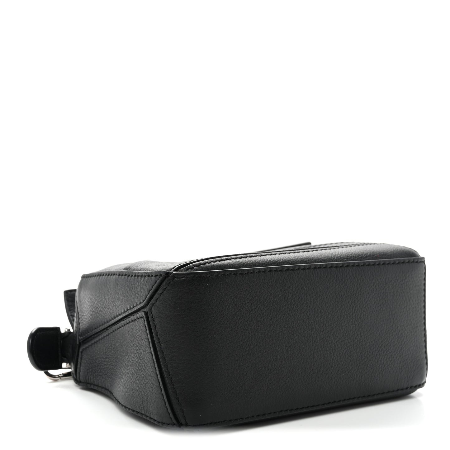 Calfskin Mini Puzzle Bag Black