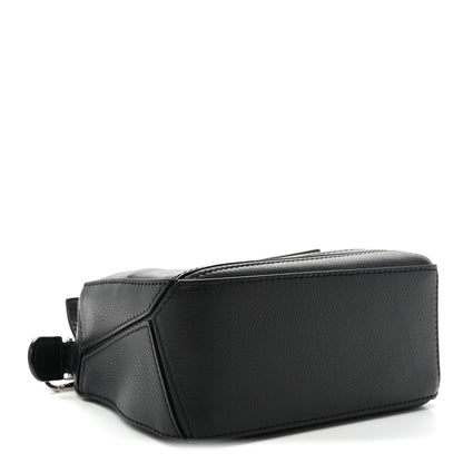Loewe Calfskin Mini Puzzle Bag Black 4 of 9