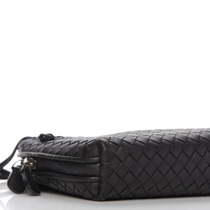 Bottega Veneta Nappa Intrecciato Nodini Crossbody Messenger Black 6 of 10