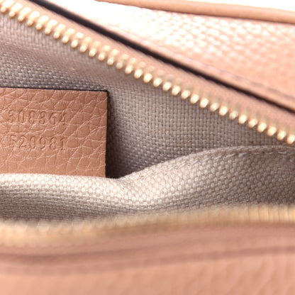 Gucci Pebbled Calfskin Small Soho Disco Bag Camelia 7 of 11