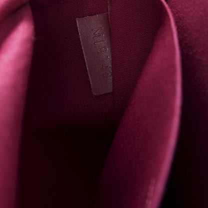 Louis Vuitton Vernis Felicie Chain Wallet Magenta 7 of 9