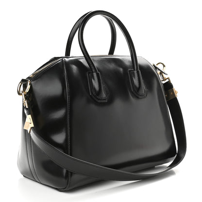 Givenchy Shiny Lord Calfskin Medium Antigona Black 3 of 10