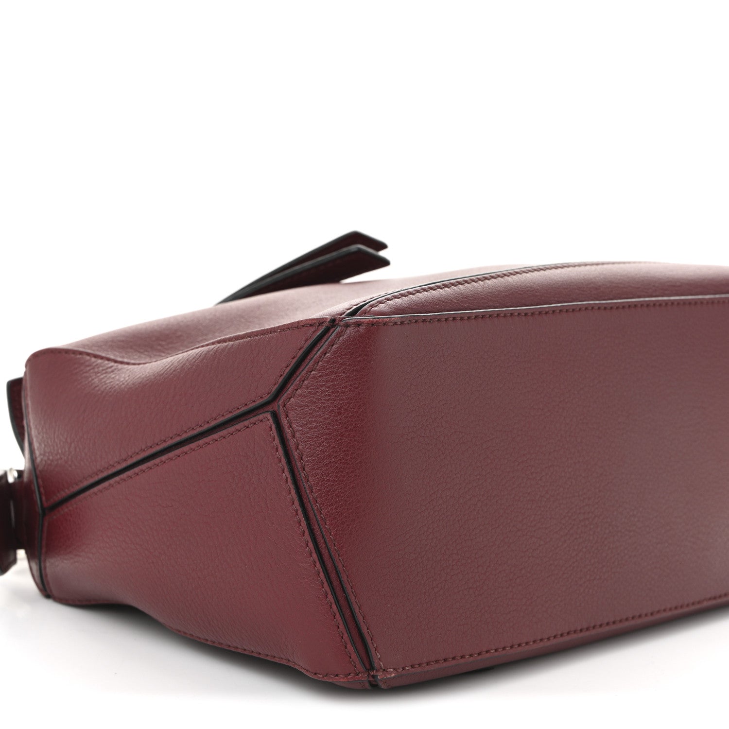 Loewe Calfskin Small Puzzle Bag Wine 8 of 9