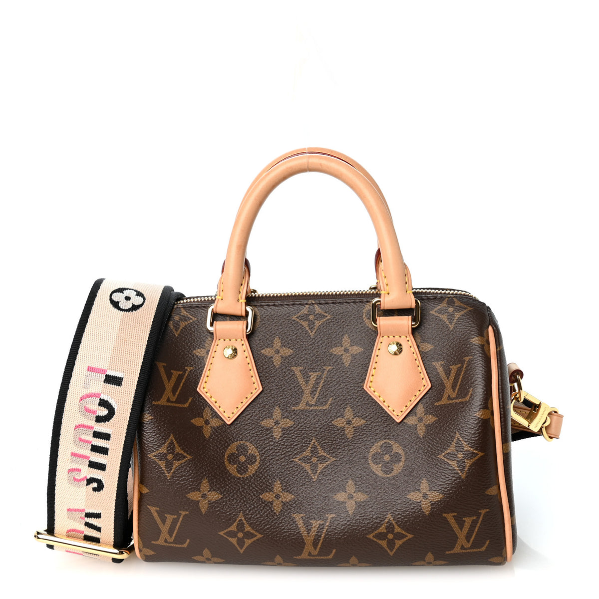Monogram Speedy Bandouliere 20 Black