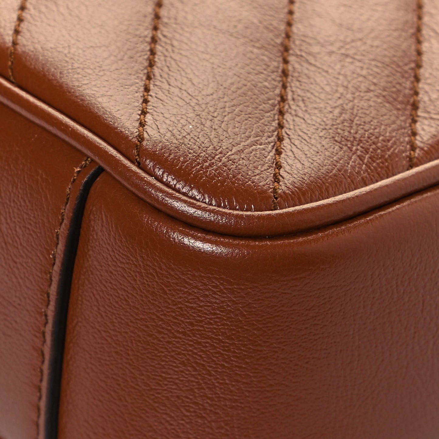 Azalea Calfskin Matelasse Diagonal Mini GG Marmont Shoulder Bag Cuir