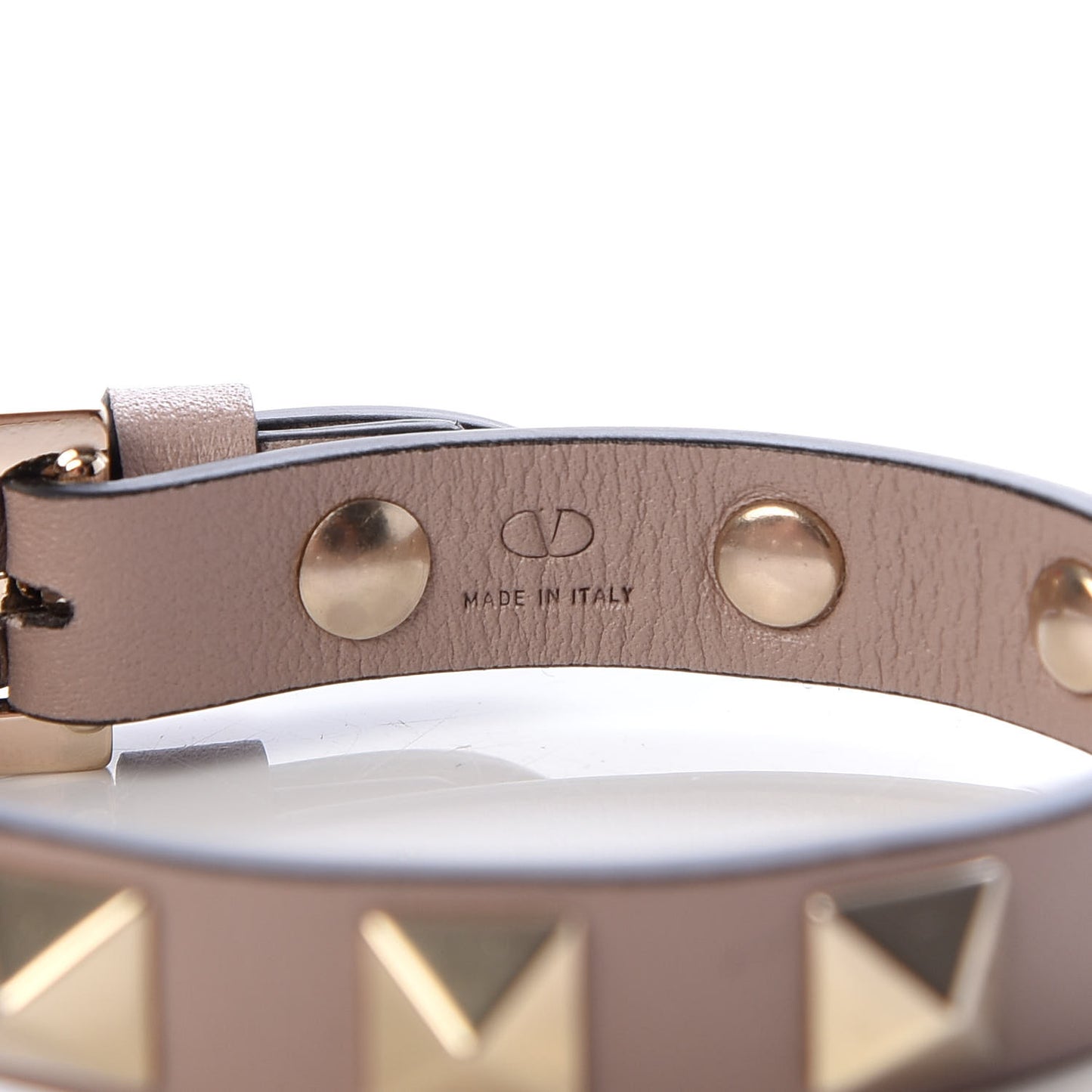 Vitello Rockstud Bracelet Poudre