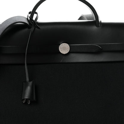 Hermes Toile Vache Hunter Herbag Zip 39 MM Black 8 of 10