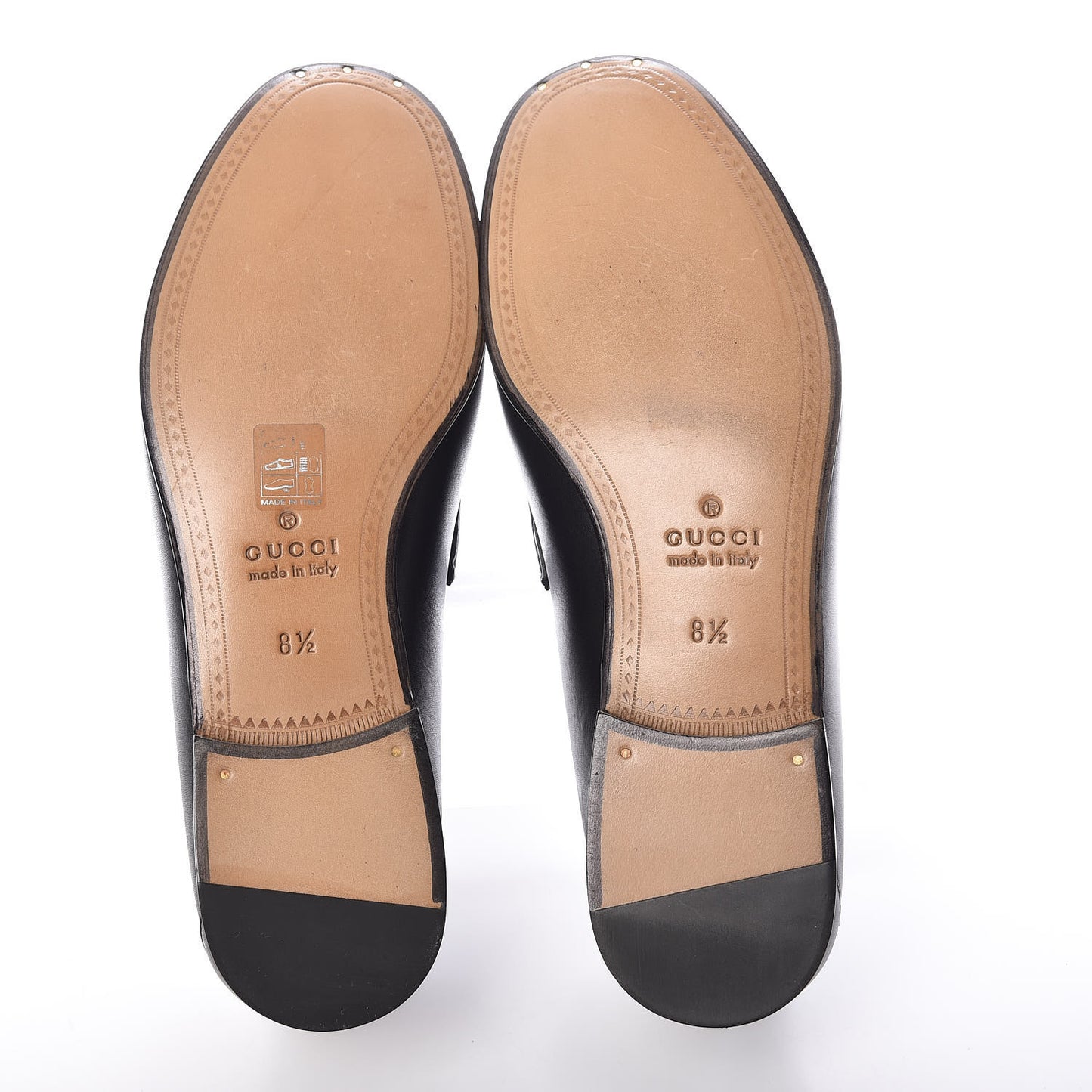 Calfskin Cirano Lux Web Mens 1953 Horsebit Loafers 8.5 Black