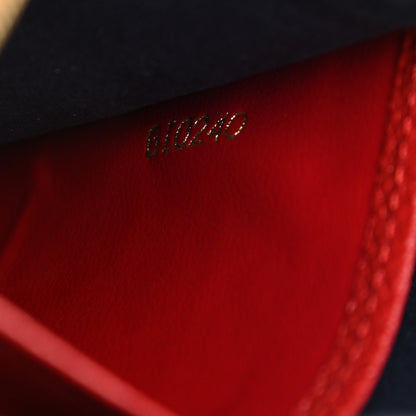 Louis Vuitton Empreinte Double Zip Pochette Marine Rouge 8 of 11