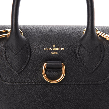 Louis Vuitton Calfskin Lockme Mini Backpack Black 8 of 10