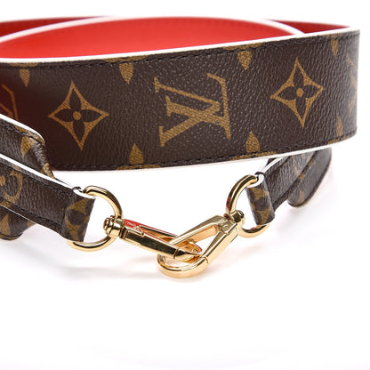 Louis Vuitton Monogram Bandouliere Shoulder Strap Red 4 of 6