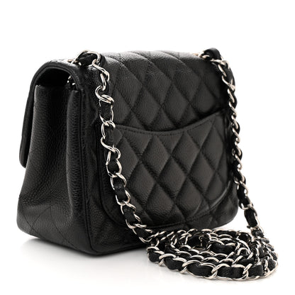 Chanel Caviar Quilted Mini Square Flap Black 3 of 10