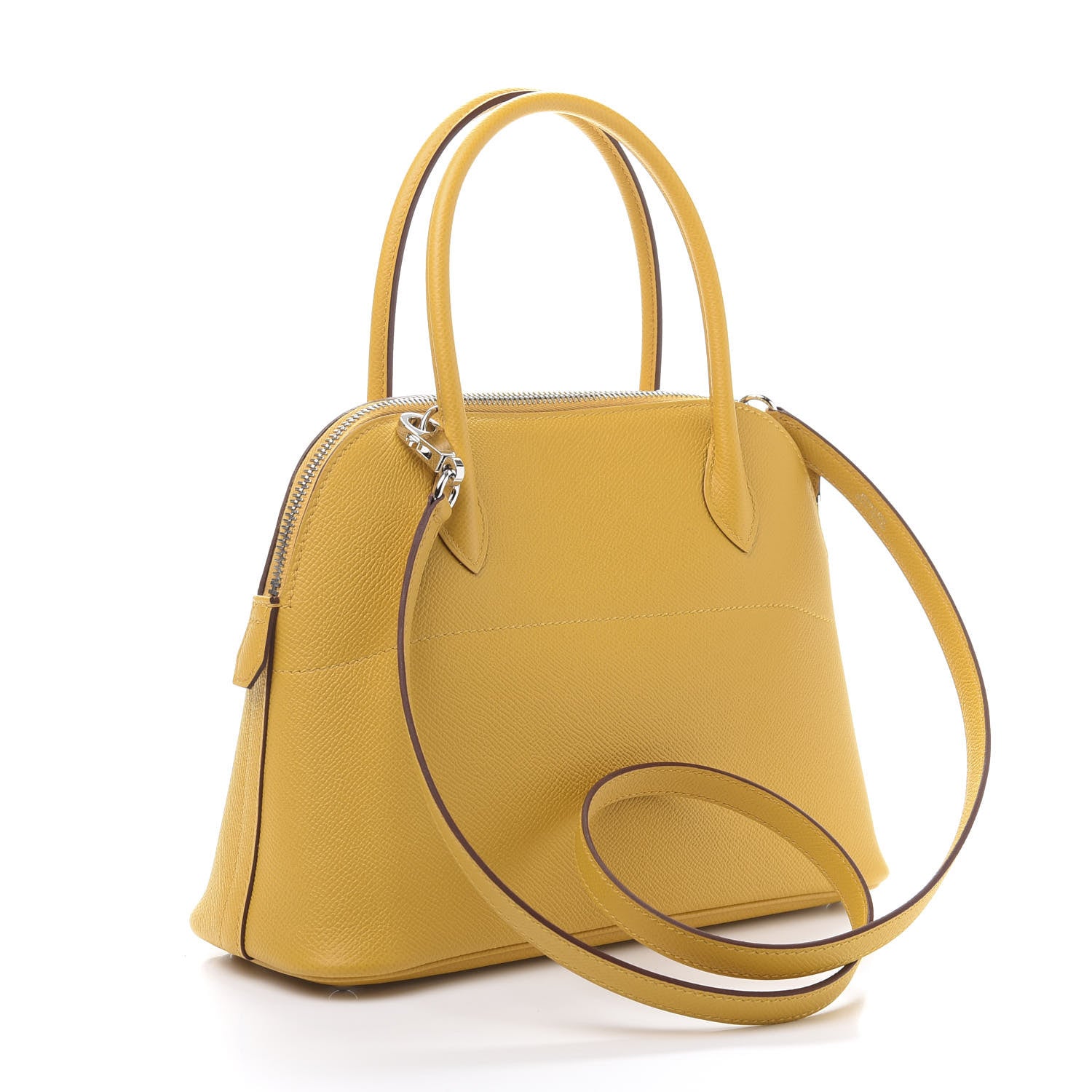 Hermes Epsom Bolide 27 Jaune Ambre 4 of 12