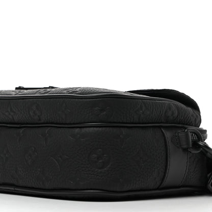 Louis Vuitton Taurillon Monogram S Lock Messenger Black 7 of 7