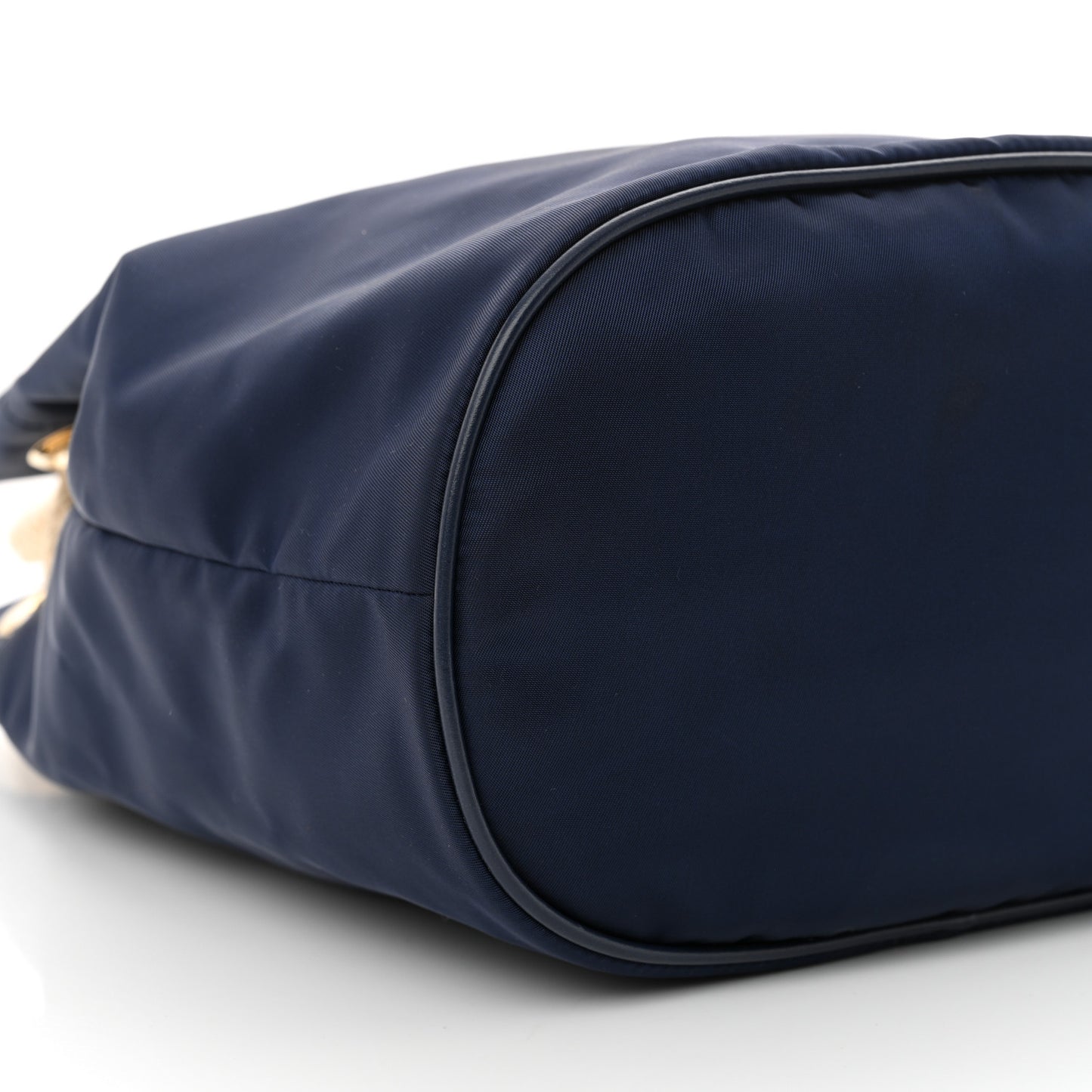 Re-Nylon Triangle Mariner Bucket Bag Baltico