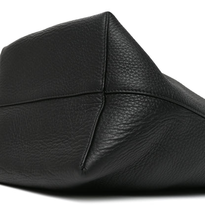 The Row Grained Calfskin Medium N/S Hook Tote Black 10 of 10