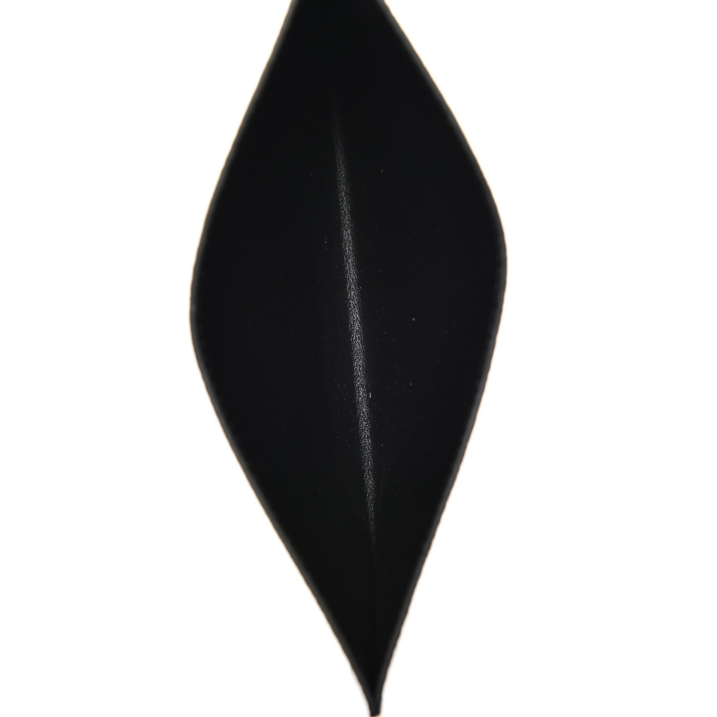 Calfskin Felicie Chain Wallet Card Holder Insert Black