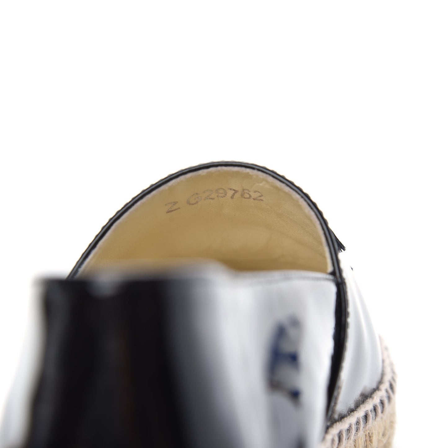 Patent CC Espadrilles 39 Black