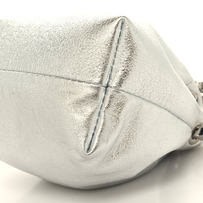 Jimmy Choo Metallic Nappa Micro Bon Bon Bag Silver 9 of 9