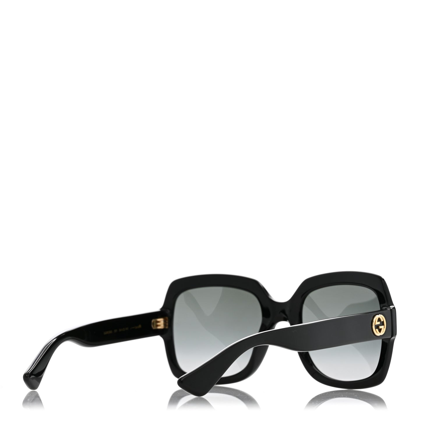 Acetate Square Frame Sunglasses GG0036S Black