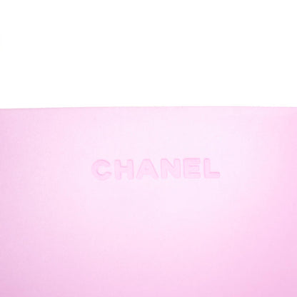 Chanel Jelly Rubber Large Tote Pink 8 of 9