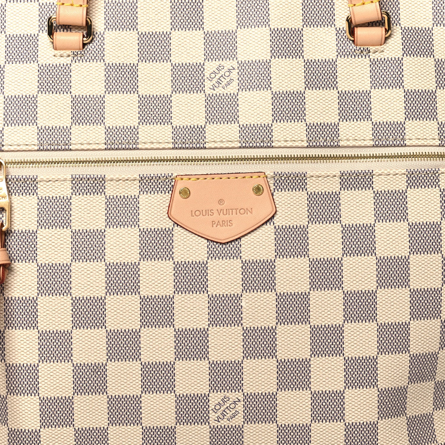 Louis Vuitton Damier Azur Iena MM 7 of 9