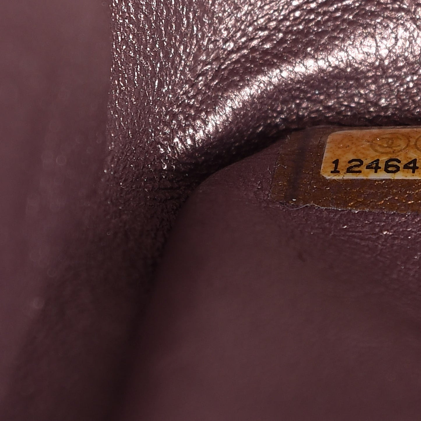 Metallic Aged Calfskin Quilted 2.55 Reissue 226 Flap Rose Fonce