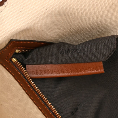 Fendi X SARA COLEMAN Canvas Vitello King Seta FF Fish Eye Embroidered Baguette Grezzo Multicolor Ghianda 8 of 11
