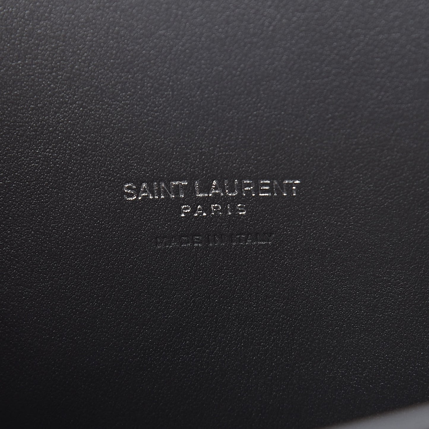 Grained Calfskin Baby Sac De Jour Coal