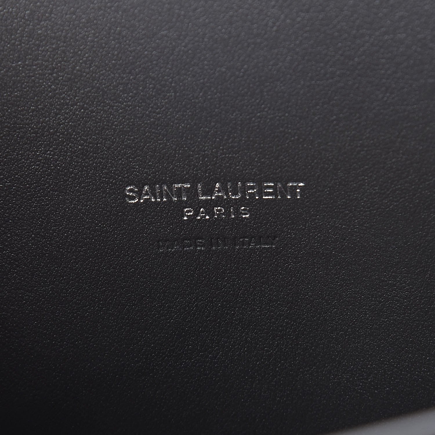 Saint Laurent Grained Calfskin Baby Sac De Jour Coal 6 of 9