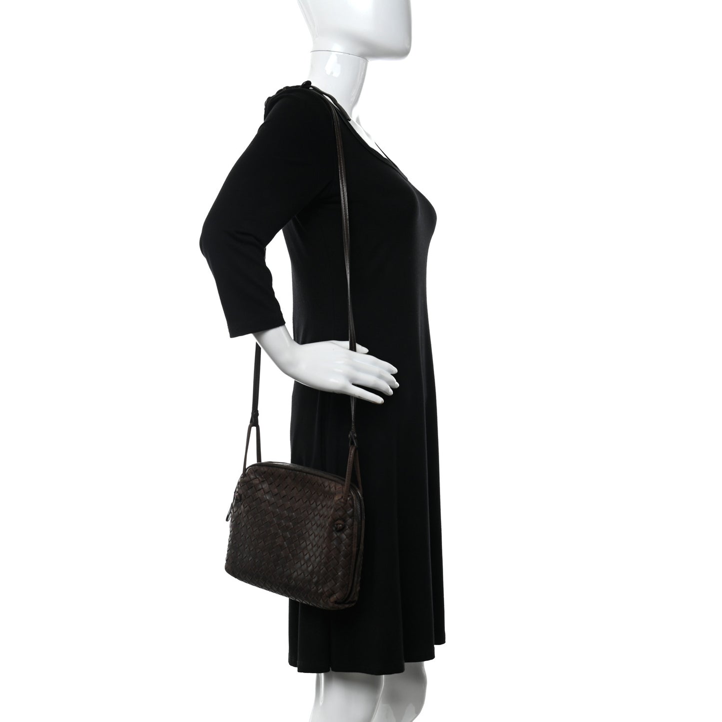 Nappa Intrecciato Nodini Crossbody Messenger Quetsche