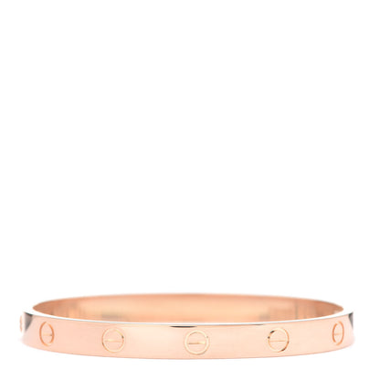 Cartier 18K Pink Gold LOVE Bracelet 17 3 of 7