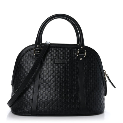 Gucci Microguccissima Medium Dome Bag Black 1 of 10