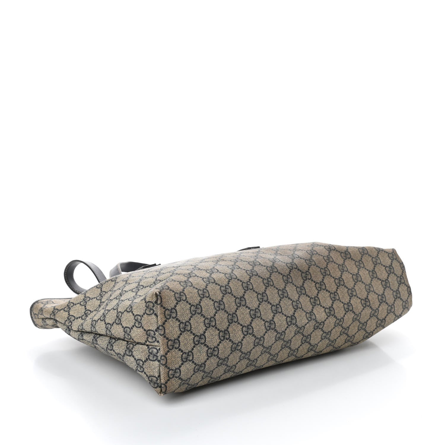 Gucci GG Supreme Monogram Medium Zippered Shopping Tote Navy 4 of 10