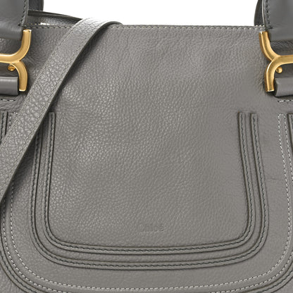 Chloe Calfskin Medium Marcie Satchel Cashmere Grey 8 of 10