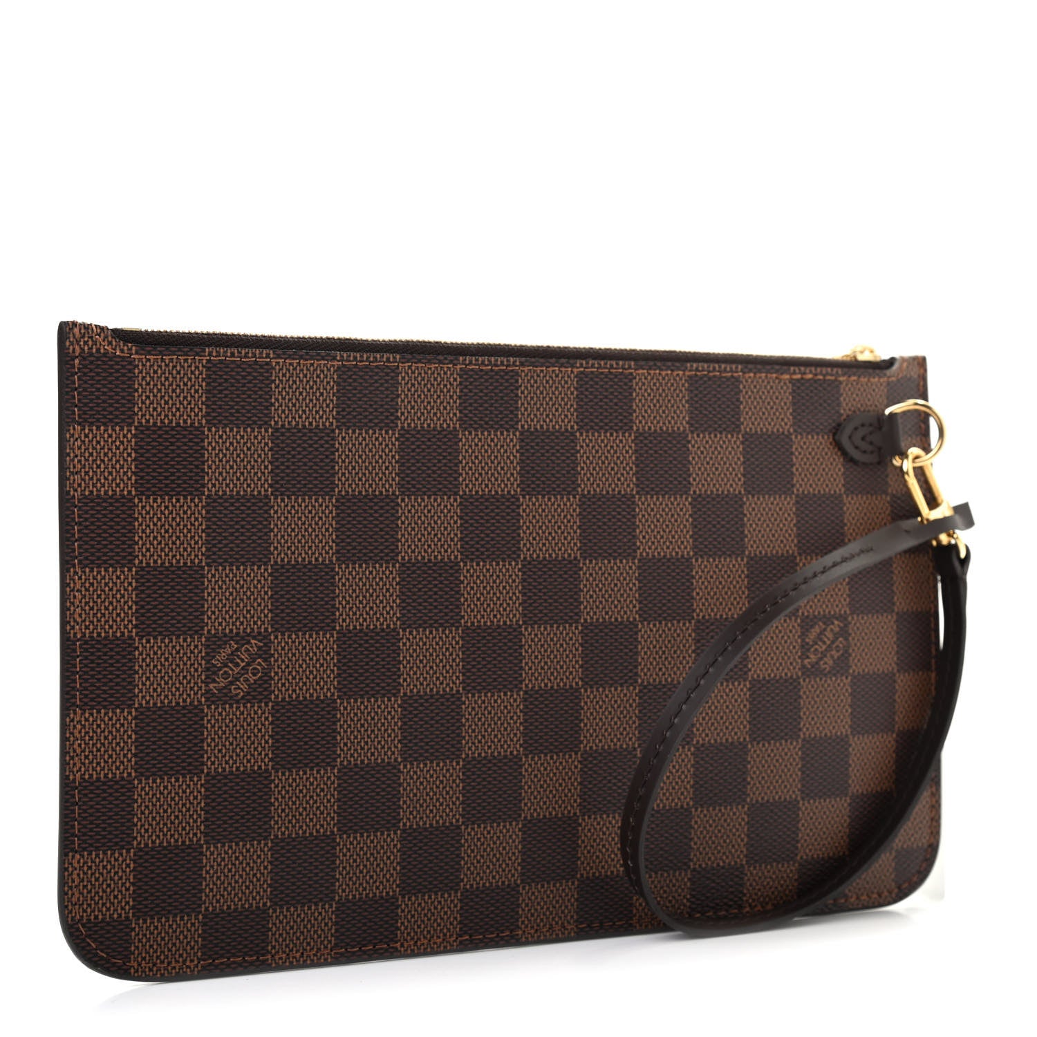 Louis Vuitton Damier Ebene Neverfull MM GM Pochette 3 of 7