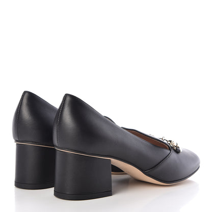 Gucci Calfskin Horsebit Loafer 37 Black 4 of 9