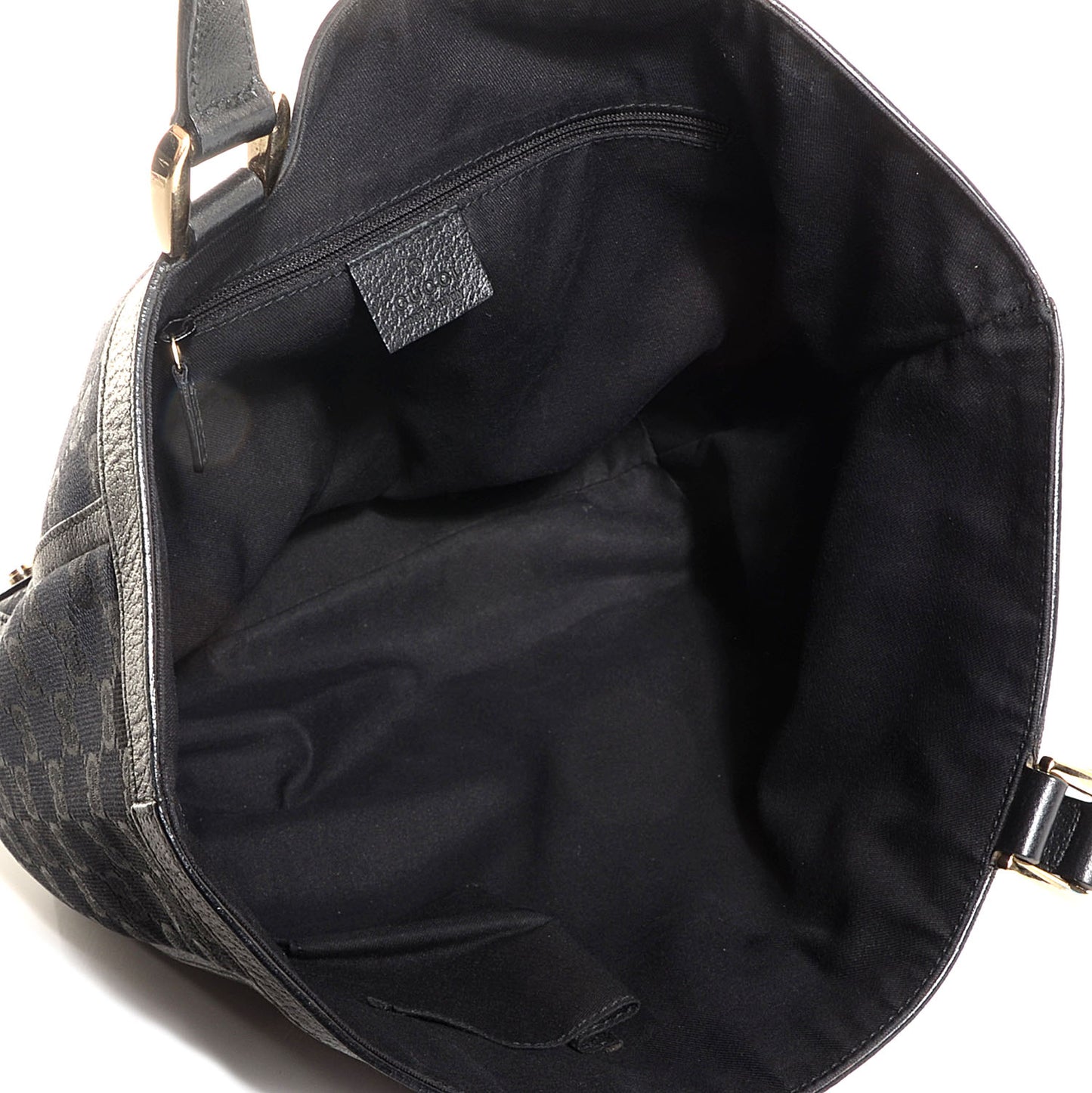 Monogram Small Abbey Tote Black