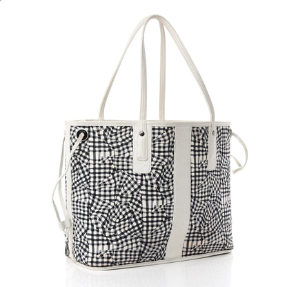 MCM Visetos Medium Liz Reversible Shopper Tote White 6 of 17