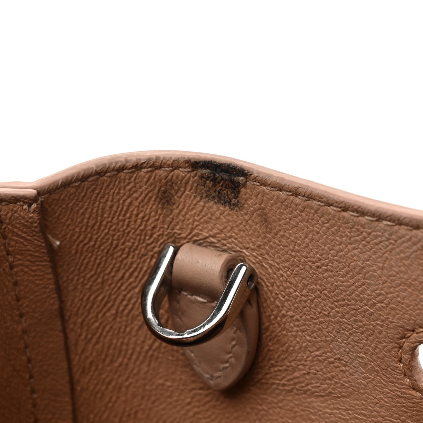 Calfskin Studded Rose-Marie 28 Bag Sable