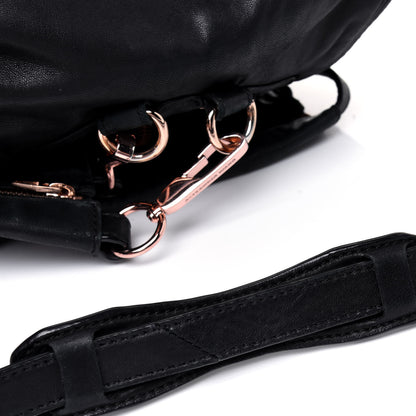 Alexander Wang Lambskin Mini Marti Backpack Washed Black Rose Gold Hardware 23 of 25