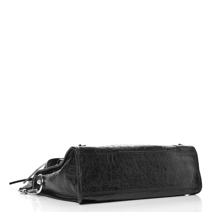 Balenciaga Agneau Classic Silver Hardware S City Black 4 of 7